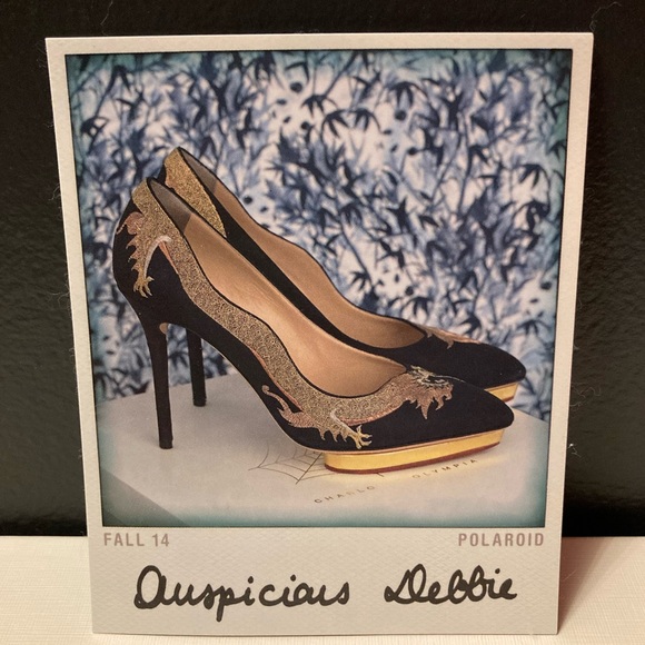 ✨HOST PICK x5✨CHARLOTTE OLYMPIA Auspicious Debbie Dragon Pump sz39✨HOST PICK x5✨ - Picture 4 of 6
